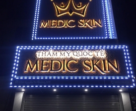 Chữ Aluminum - Mẫu chữ phù hợp với thời tiết ở Việt Nam