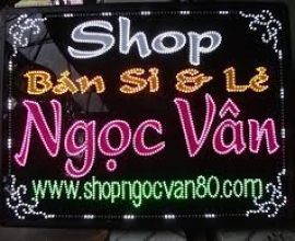 Đơn vị gia công chữ trên biển hiệu độc đáo